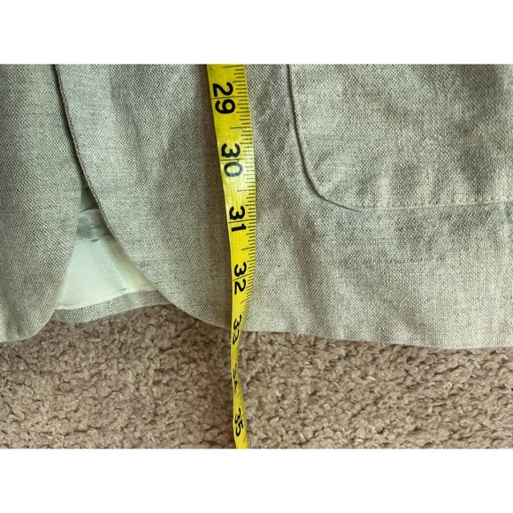Men’s Tan Linen Eddie Bauer Suit Blazer 42 - Picture 8 of 8